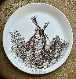 4 Johnson Brothers England Game Birds 10.75 Dinner Plates EUC