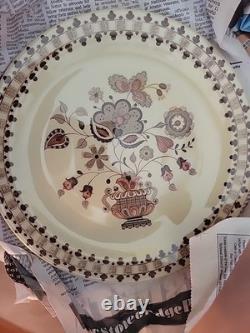 4 Piece Staffordshire Old Granite Made In England By Johnson Bros Hand Engraved