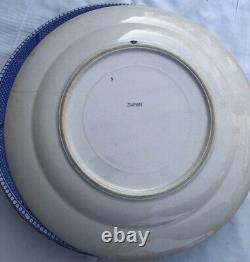 4 Vintage Japanese Johnson Bros Blue Willow Plates