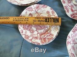 51pieces Johnson Brothers English Chippendale Pink/red China (lot)