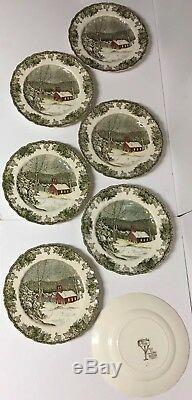 57 Piece Lot Vtg JOHNSON BROSFRIENDLY VILLAGEDinnerware School HousePERFECT