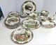 59 Pc Johnson Brothers Friendly Village Service For 12 Dinnerware Plates