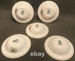 5 Johnson Bros Merry Christmas Rimmed Berry Sauce Bowls Bowl