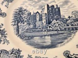 5 Johnson Brothers Blue Old Britain Castles Dinner Plates 10 Excl. Cond