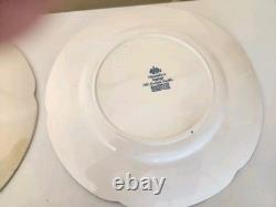 5 Johnson Brothers Blue Old Britain Castles Dinner Plates 10 Excl. Cond