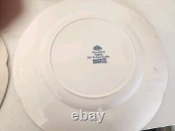 5 Johnson Brothers Blue Old Britain Castles Dinner Plates 10 Excl. Cond