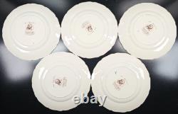 5 Johnson Brothers His Majesty Dinner Plate Set Vintage Turkey England Retro Lot