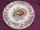 5 Vintage Johnson Bros England Wild Turkey Native American 10.75 Dinner Plates