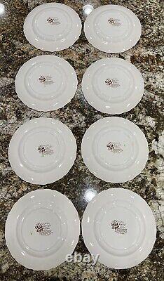 64pc AUTUMNS DELIGHT JOHNSON BROS Complete Service For 8 Dinner Plates Bowls +++
