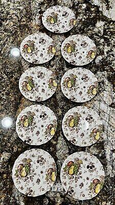 64pc AUTUMNS DELIGHT JOHNSON BROS Complete Service For 8 Dinner Plates Bowls +++