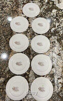 64pc AUTUMNS DELIGHT JOHNSON BROS Complete Service For 8 Dinner Plates Bowls +++
