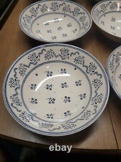 6 Johnson Bros. England Laura Ashley Petite Fleur Soup/Cereal Bowls New Bin 140