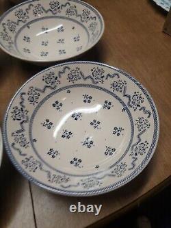 6 Johnson Bros. England Laura Ashley Petite Fleur Soup/Cereal Bowls New Bin 140