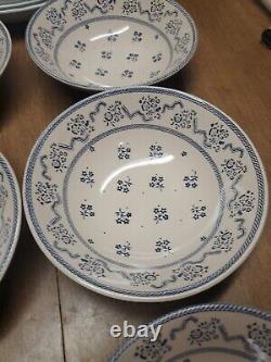 6 Johnson Bros. England Laura Ashley Petite Fleur Soup/Cereal Bowls New Bin 140