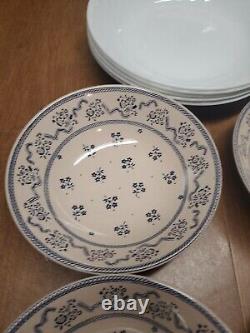 6 Johnson Bros. England Laura Ashley Petite Fleur Soup/Cereal Bowls New Bin 140