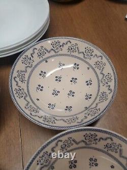 6 Johnson Bros. England Laura Ashley Petite Fleur Soup/Cereal Bowls New Bin 140