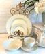6 Johnson Brothers Regency White Swirl 6 Piece Place Setting Ironstone England