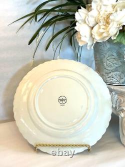 6 Johnson Brothers Regency White Swirl 6 Piece Place Setting Ironstone England