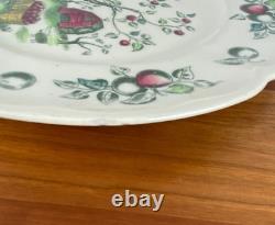 6 Rare Johnson Brothers APPLE HARVEST 10 1/4 Dinner Plates