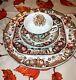 6pc Vintage Johnson Bros His Majesty Dinnerware Set With Turkey Motif