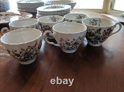 70 Piece Johnson Brothers Staffordshire Bouquet China Set