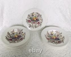 71 Piece Set 1940s/50s Johnson Bros Windsor Ware Pomona Ceramic Dinnerware Set