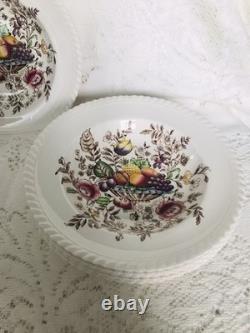 71 Piece Set 1940s/50s Johnson Bros Windsor Ware Pomona Ceramic Dinnerware Set
