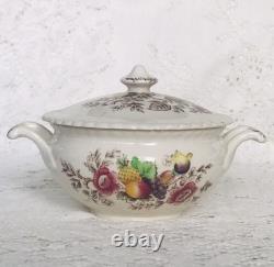 71 Piece Set 1940s/50s Johnson Bros Windsor Ware Pomona Ceramic Dinnerware Set