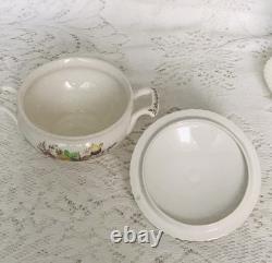 71 Piece Set 1940s/50s Johnson Bros Windsor Ware Pomona Ceramic Dinnerware Set