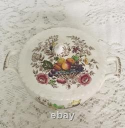 71 Piece Set 1940s/50s Johnson Bros Windsor Ware Pomona Ceramic Dinnerware Set