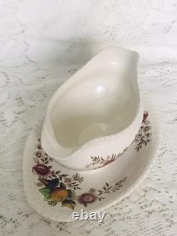 71 Piece Set 1940s/50s Johnson Bros Windsor Ware Pomona Ceramic Dinnerware Set