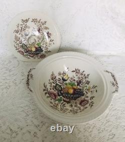 71 Piece Set 1940s/50s Johnson Bros Windsor Ware Pomona Ceramic Dinnerware Set
