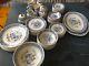 77pc Vintage Johnson Brothers Hearts And Flowers China, Complete Service For 10