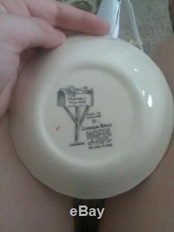 7 JOHNSON BROTHERS China FRIENDLY VILLAGE Made in England Bowls