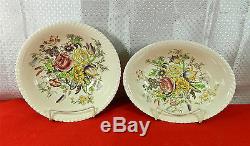 82-pcs (or Less) Of Johnson Brothers Garden Bouquet Pattern Fine English China