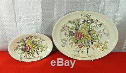 82-pcs (or Less) Of Johnson Brothers Garden Bouquet Pattern Fine English China