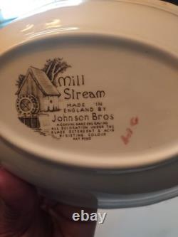 85 Pcs Set Of Johnson Bros Mill Stream China Set Excellent Condition