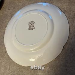 8 JOHNSON BROS. ENGLAND WINDSOR WARE-DOVER BROWN-10'' Dinner PLATE