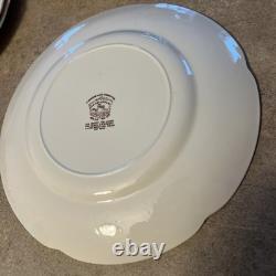 8 JOHNSON BROS. ENGLAND WINDSOR WARE-DOVER BROWN-10'' Dinner PLATE