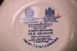 8 Johnson Bros Hearts & Flowers 6 1/2 Coupe Cereal Bowls