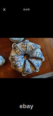 8 piece Vintage Indies Johnson brother dining china set made in England