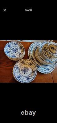 8 piece Vintage Indies Johnson brother dining china set made in England