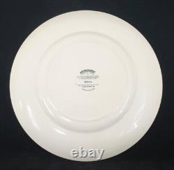 (9) Johnson Bros Athena Ironstone England White Dinner Plates 10 3/4