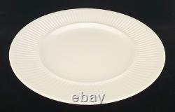 (9) Johnson Bros Athena Ironstone England White Dinner Plates 10 3/4