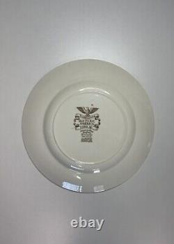 9 Johnson Brothers Thanksgiving Historic America Frozen Up Dinner PlatesPlatter