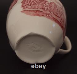 9 Pc Tea Pot Set Johnson Bros OLD BRITAIN CASTLES 4 Cups 4 Saucers England EUC