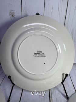 A Tiffany & Co Herbs Garden 4 Pc Set By Johnson Bros. 7 7/8