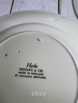 A Tiffany & Co Herbs Garden 4 Pc Set By Johnson Bros. 7 7/8