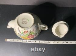 Antique Garden Bouquet Johnson Bros. Set of Tea Pot w lid