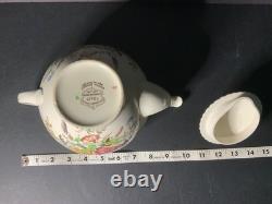 Antique Garden Bouquet Johnson Bros. Set of Tea Pot w lid